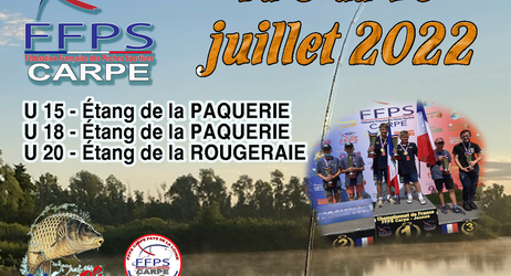 Championnats de France Pêche Sportive de la Carpe Jeunes 2022